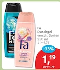 budni Quickborn - Fa Men Kick Off Duschgel Angebot im Prospekt Fa Men Kick Off Duschgel bei budni im Quickborn Prospekt für 1,19 €
