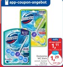 WC Stein Blaues Wasser im budni Prospekt WC Stein Blaues Wasser von Domestos im aktuellen budni Prospekt für 1,11 €