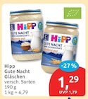 Gute Nacht Gläschen von Hipp im aktuellen budni Prospekt
