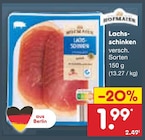 Lachsschinken von Hofmaier für 1,99 € bei Netto Marken-Discount im Angebot Lachsschinken von Hofmaier im aktuellen Netto Marken-Discount Prospekt