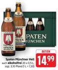 Münchner Hell Angebote von Spaten bei E center Darmstadt für 14,99 €