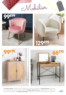 Promo Fauteuil dans le catalogue B&M du moment à la page 15