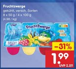 Aktuelles Fruchtzwerge Angebot bei Netto Marken-Discount in Reutlingen ab 1,99 €