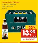 Helles Pülleken Angebote von Veltins bei Netto Marken-Discount Hannover für 13,99 €