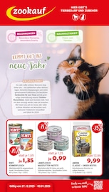 Aktueller Zookauf Zoohandlung Prospekt in Menden und Umgebung, "KOMMT GUT INS NEUE JAHR" mit 8 Seiten, 27.12.2025 - 03.01.2026