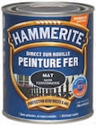 Peinture fer Direct sur rouille 750 m - HAMMERITE - Mr. Bricolage à Pontoise Peinture fer Direct sur rouille 750 m - HAMMERITE en promo chez Mr. Bricolage Pontoise à 27,90 €