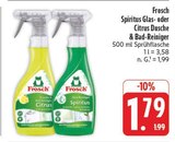 Citrus Dusche & Bad-Reiniger im Angebot bei EDEKA in Ansbach Citrus Dusche & Bad-Reiniger Angebote von Frosch bei EDEKA Ansbach für 1,79 €