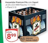 Premium Pils im Angebot bei GLOBUS in Rostock Premium Pils Angebote von Hasseröder bei GLOBUS Rostock für 8,99 €