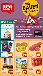 REWE Prospekt "Dein Markt" für Göttingen, 32 Seiten, 27.01.2025 - 01.02.2025