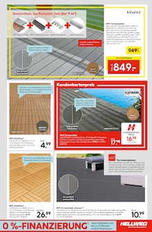 WPC Terrassendielen Angebot im aktuellen Hellweg Prospekt auf Seite 11