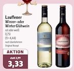 Aktuelle Glühwein Angebote bei aktiv & irma in Oldenburg Aktuelles Winzer-Glühwein rot Angebot bei aktiv & irma in Oldenburg ab 3,33 €