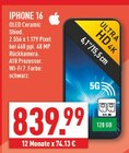 IPHONE 16 Angebote von Apple bei Marktkauf Gütersloh für 839,99 €