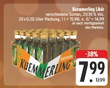 Likör Angebote von Kuemmerling bei E center Dresden für 7,99 €