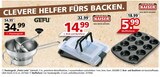 Passiergerät „Flotte Lotte“, Brat- und Backform oder Muffinform Angebote von GEFU oder KAISER bei Segmüller Schwabach für 34,99 €