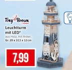 Leuchtturm mit LED im Angebot bei Kaufhaus Stolz in Bremerhaven Leuchtturm mit LED Angebote von Tony Brown by Stolz bei Kaufhaus Stolz Bremerhaven für 7,99 €