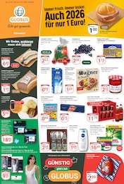 GLOBUS Prospekt: "Aktuelle Angebote", 27 Seiten, 26.01.2026 - 31.01.2026