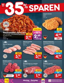 Grillfleisch im Netto Marken-Discount Prospekt "Aktuelle Angebote" mit 68 Seiten (Saarbrücken)