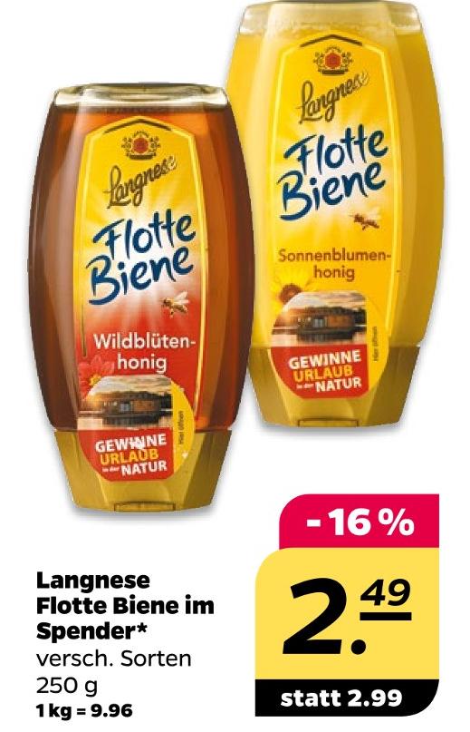 Flotte Biene im Spender