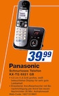 Schnurloses Telefon KX-TG 6821 GB Angebote von Panasonic bei expert Mühlhausen für 39,99 €