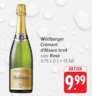 Crémant d'Alsace brut bei Trinkgut im Dossenheim Prospekt für 9,99 €