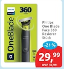 Aktuelles One Blade Face 360 Rasierer Angebot bei budni in Berlin ab 29,99 €
