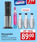 sodastream Wassersprudler Crystal 3.0 Angebote bei famila Nordost Lüneburg für 89,00 €