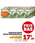 Haricots Verts Extra Fins - Bonduelle en promo chez Super U Lille à 17,39 €