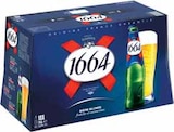 Bière blonde - 1664 en promo chez Intermarché Valence à 7,85 €