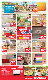 Teppichboden im Segmüller Prospekt "Zum Glück gibt’s Segmüller - Nimm 4 zahl 3" mit 10 Seiten (Augsburg)