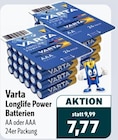 Longlife Power Batterien AA im Angebot bei aktiv & irma in Oldenburg Longlife Power Batterien AA Angebote von Varta bei aktiv & irma Oldenburg für 7,77 €