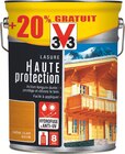 Promo Lasure Haute Protection 5 L + 1 L gratuit à 52,90 € dans le catalogue Mr. Bricolage à Ganac