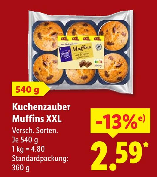 Kuchenzauber Muffins XXL