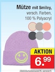 Mütze mit Smiley im Angebot bei Zimmermann in Langenhagen Mütze mit Smiley Angebote bei Zimmermann Langenhagen für 6,99 €