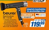 Haartrockner HC 110 EX Angebote von beurer bei expert Regensburg für 119,99 €