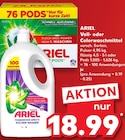 Voll- oder Colorwaschmittel Angebote von ARIEL bei Kaufland Mannheim für 18,99 €