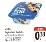 nah und gut Regnitzlosau - Joghurt mit der Ecke Angebot im Prospekt Joghurt mit der Ecke bei nah und gut im Regnitzlosau Prospekt für 0,33 €