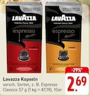 Espresso Classico oder Lungo Angebote von Lavazza bei EDEKA Darmstadt für 2,69 €