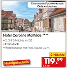 Carolinen im Netto Marken-Discount Prospekt Hotel Caroline Mathilde im aktuellen Netto Marken-Discount Prospekt für 119,99 €