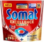 Excellence Premium Geschirrreiniger Angebote von Somat bei REWE Erkelenz für 4,99 €