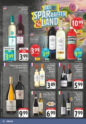 Aktueller EDEKA Prospekt mit Rotwein, "Aktuelle Angebote", Seite 22