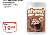 Whey Protein Powder Double Chocolate Angebote von ahead bei GLOBUS Duisburg für 19,99 €