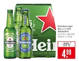 Lager Bier im Angebot bei Marktkauf in Nagold Lager Bier Angebote von Heineken bei Marktkauf Nagold für 4,99 €