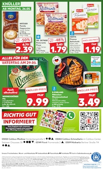 Kaffee im aktuellen Kaufland Prospekt (Cottbus) Kaffee im Kaufland Prospekt "KNĂśLLER" mit 54 Seiten (Cottbus)