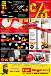 Aktueller Opti-Megastore Prospekt mit Lampe, "Mega Black Deals", Seite 12