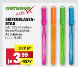 Seifenblasenstab im Angebot bei E center in Wiesbaden Seifenblasenstab Angebote von Outdoor active bei E center Wiesbaden für 3,99 €