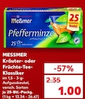 Kräuter- oder Früchte-Tee-Klassiker bei Kaufland im Prospekt "" für 1,00 €