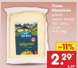 Tiroler Käsestücke von  im aktuellen Netto Marken-Discount Prospekt für 2,29 €