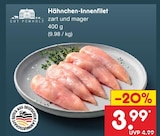 Hähnchen-Innenfilet im Angebot bei Netto Marken-Discount in Delmenhorst Hähnchen-Innenfilet Angebote von GUT PONHOLZ bei Netto Marken-Discount Delmenhorst für 3,99 €