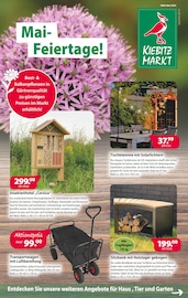 Solarlampe im Kiebitzmarkt Prospekt in Bocholt Aktueller Kiebitzmarkt Prospekt mit Solarlampe, "Mai-Feiertage", Seite 1