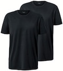 2 T-Shirts mit Rundhalsausschnitt - weiß oder schwarz für 14,99 € bei Tchibo im Supermarkt im Angebot 2 T-Shirts mit Rundhalsausschnitt - weiß oder schwarz im aktuellen Tchibo im Supermarkt Prospekt